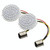 2 PCS Motorcycle LED Signal Steering Lamp For Dyna(White Yellow Light 1157 Without Lampshade)