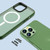 For iPhone 13 Pro Max Skin Feel TPU + Frosted PC MagSafe Phone Case (Green)