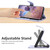 For Samsung Galaxy S10+ Skin Feel Butterfly Peony Embossed Leather Phone Case(Purple)