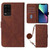 For OPPO Realme 8 5G / V13 5G Crossbody 3D Embossed Flip Leather Phone Case(Brown) For OPPO Realme 8 5G / V13 5G Crossbody 3D Embossed Flip Leather Phone Case(Brown)