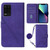 For OPPO Realme 8 5G / V13 5G Crossbody 3D Embossed Flip Leather Phone Case(Purple)