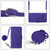 For OPPO Realme 8 5G / V13 5G Crossbody 3D Embossed Flip Leather Phone Case(Purple)