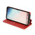 For Samsung Galaxy S10+ Knight Magnetic Suction Leather Phone Case(Red)