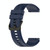 For  Huawei GT Runner 22mm Vertical Silicone Watch band(Dark Blue)