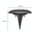 LED Solar Buried Light Garden Decoration Park Grass Ground Lamp(RGB+Warm White)