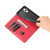 For OPPO A96 5G/Reno7 Z 5G(Global) AZNS Magnetic Calf Texture Flip Leather Phone Case(Red)