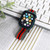 Nylon Braid Watch Band For Apple Watch Series 9&8&7 41mm / SE 3&SE 2&6&SE&5&4 40mm / 3&2&1 38mm(Pink+Yellow)