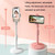 2 PCS Multifunctional Live Telescopic Mobile Phone Desktop Bracket(Noble Purple)