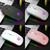 K-Snake BM110 RGB Lighting Effect Wireless Bluetooth Mouse(White)