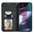 For Motorola Edge X30 Retro Skin Feel Magnetic Horizontal Flip Leather Phone Case(Black)