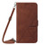 For Samsung Galaxy A52 4G / 5G Crossbody 3D Embossed Flip Leather Phone Case(Brown) For Samsung Galaxy A52 4G / 5G Crossbody 3D Embossed Flip Leather Phone Case(Brown)