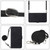 For Itel P36 Crossbody 3D Embossed Flip Leather Phone Case(Black)