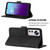 For Xiaomi 12 Crossbody 3D Embossed Flip Leather Phone Case(Black)