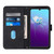 For Xiaomi 12 Crossbody 3D Embossed Flip Leather Phone Case(Black)