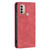 For Motorola Moto E40 / E30 Magnetic RFID Blocking Anti-Theft Leather Phone Case(Red)