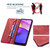 For Motorola Moto E40 / E30 Magnetic RFID Blocking Anti-Theft Leather Phone Case(Red)