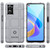 For OPPO A36 Full Coverage Shockproof TPU Case(Grey)