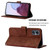 For OnePlus Nord N20 5G Crossbody 3D Embossed Flip Leather Phone Case(Brown)