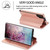 For Samsung Galaxy Note10+ Knight Magnetic Suction Leather Phone Case(Rose Gold) For Samsung Galaxy Note10+ Knight Magnetic Suction Leather Phone Case(Rose Gold)