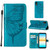 For Sony Xperia ACE III Embossed Butterfly Leather Phone Case(Blue) For Sony Xperia ACE III Embossed Butterfly Leather Phone Case(Blue)