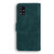 For Samsung Galaxy A51 5G Skin Feel Pure Color Flip Leather Phone Case(Green)