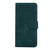 For Samsung Galaxy A73 5G Skin Feel Pure Color Flip Leather Phone Case(Green)