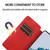 For Samsung Galaxy S21 5G Knight Magnetic Suction Leather Phone Case(Red)