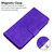 For Samsung Galaxy S20 FE/S20 Lite/S20 FE 5G Skin Feel Pure Color Flip Leather Phone Case(Purple)