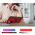 For Xiaomi Redmi Note 11 Pro Shockproof TPU + PC Phone Case with 360 Degree Rotating Holder(Red)