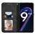 For OPPO Realme 9 Pro Retro Skin Feel Magnetic Horizontal Flip Leather Phone Case(Black)