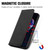 For OPPO Realme 9 Pro Retro Skin Feel Magnetic Horizontal Flip Leather Phone Case(Black)