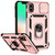 For iPhone XS Max Sliding Camshield Holder Phone Case(Rose Gold)