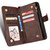 For Sony Xperia 5 III Litchi Texture Zipper Leather Phone Case(Brown)