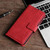 For Sony Xperia 1 III Skin Feel Crocodile Texture Magnetic Clasp PU Leather Phone Case(Red)