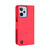 For OPPO Realme C31 Skin Feel Calf Texture Card Slots Leather Phone Case(Red)
