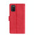 For Samsung Galaxy A03s 164mm Skin Feel Crocodile Texture Magnetic Clasp PU Leather Phone Case(Red)