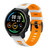For Huawei Watch GT2 Pro 22mm Mixed-Color Silicone Watch Band(Black+Yellow)