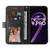For OPPO Realme 9 Pro / V25 Stitching-Color PU Leather Phone Case(Grey)