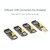 Waveshare USB-A  to UART High Band Rate Transmission Module Connectors