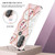 For Motorola Moto G71 5G Splicing Marble Flower Pattern TPU Phone Case(Pink Flower)