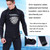SLINX Thickened Long-sleeved Split Wetsuit With Headgear, Size: M(Jacket)