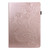 Peacock Embossed Pattern TPU + PU Leather Smart Tablet Case with Sleep / Wake-up For iPad Air 2022 / Air 2020 10.9(Rose Gold)