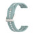 For Garmin Venu 2 Plus 20mm Silicone Watch Band(Rock Cyan White)