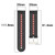 For Garmin Venu 2 Plus 20mm Silicone Watch Band(Rock Cyan White)
