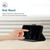 For vivo Y76 / Y76s Stitching Calf Texture Buckle Leather Phone Case(Black)