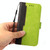 For OPPO Realme 9 Pro / V25 Stitching-Color PU Leather Phone Case(Green)