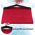 For Samsung Galaxy Tab A7 Lite Peacock Embossed Pattern Leather Tablet Case(Red)