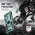 For Xiaomi 12 Pro Shockproof TPU + PC Phone Case with Holder(Dark Green)