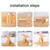 Kitchen Multifunctional Knife Storage Rack, Specification: Z-shaped