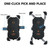 WUPP CS-1288A1 Wireless Charging + Wired Charging One-button Retractable Mobile Phone Stand(Black)